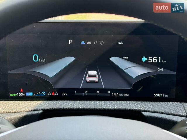 Серый Киа EV6, объемом двигателя 0 л и пробегом 59 тыс. км за 29500 $, фото 11 на Automoto.ua