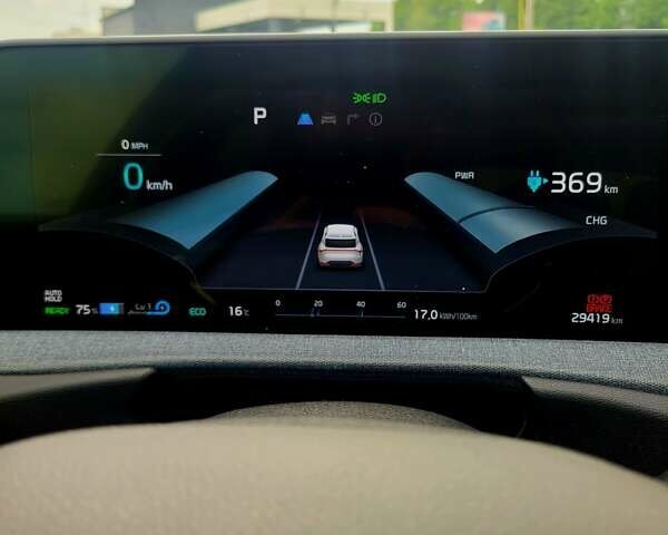 Сірий Кіа EV6, об'ємом двигуна 0 л та пробігом 29 тис. км за 22899 $, фото 45 на Automoto.ua