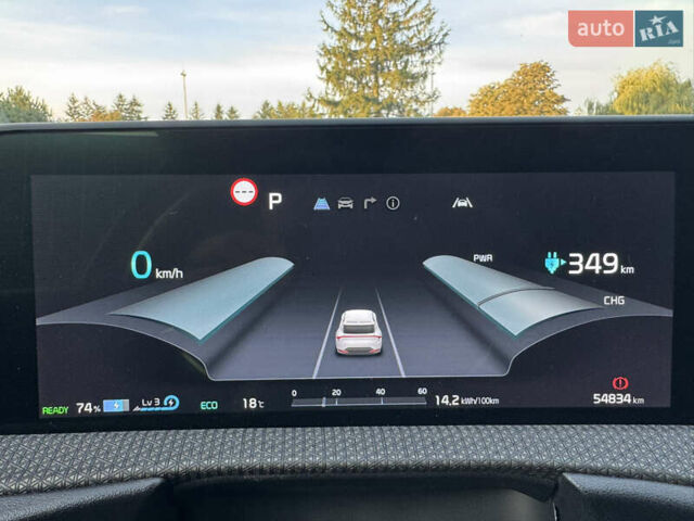 Серый Киа EV6, объемом двигателя 0 л и пробегом 54 тыс. км за 27250 $, фото 57 на Automoto.ua