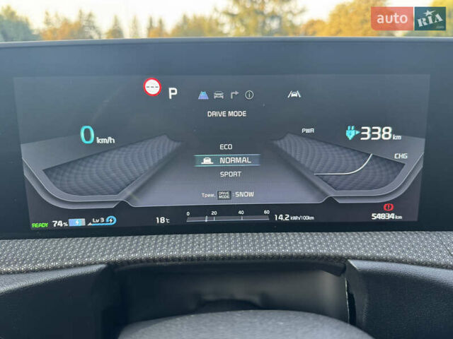 Серый Киа EV6, объемом двигателя 0 л и пробегом 54 тыс. км за 27250 $, фото 58 на Automoto.ua