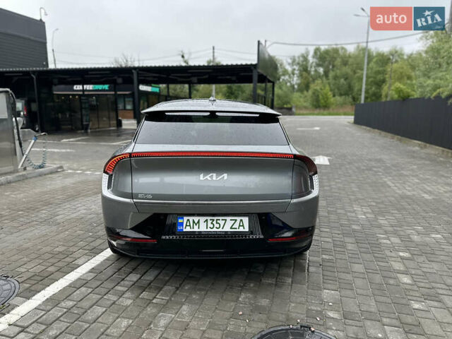 Серый Киа EV6, объемом двигателя 0 л и пробегом 23 тыс. км за 26999 $, фото 12 на Automoto.ua