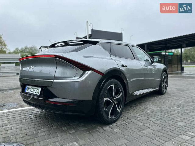 Серый Киа EV6, объемом двигателя 0 л и пробегом 23 тыс. км за 26999 $, фото 14 на Automoto.ua