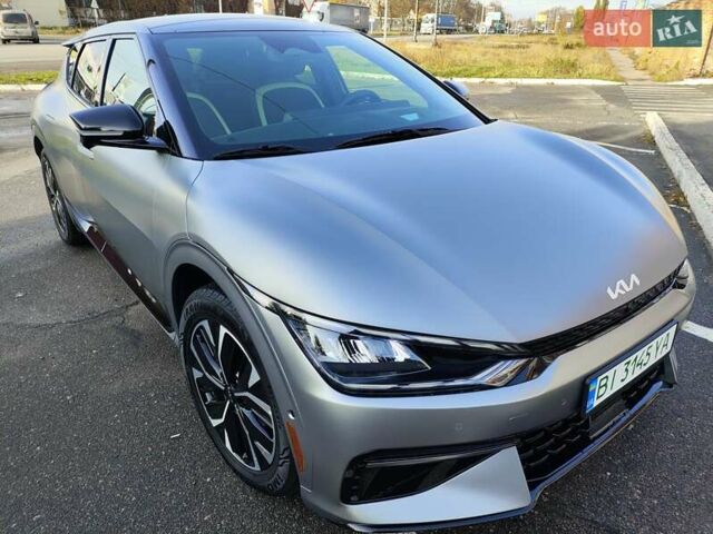 Серый Киа EV6, объемом двигателя 0 л и пробегом 3 тыс. км за 29903 $, фото 3 на Automoto.ua