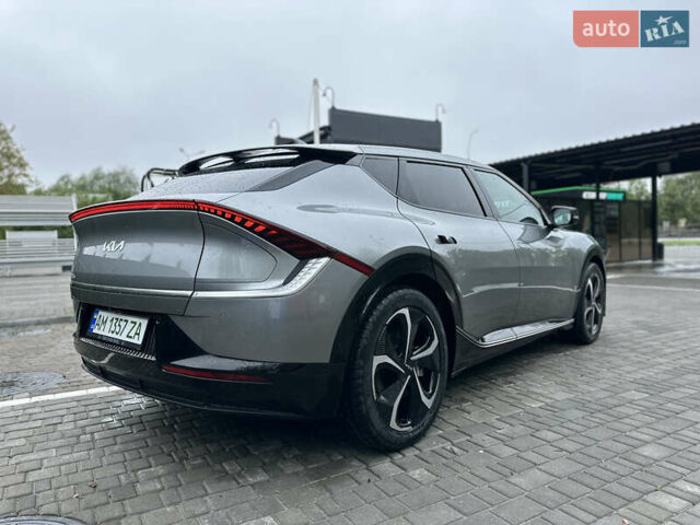 Серый Киа EV6, объемом двигателя 0 л и пробегом 23 тыс. км за 26999 $, фото 15 на Automoto.ua