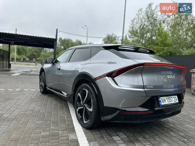 Серый Киа EV6, объемом двигателя 0 л и пробегом 23 тыс. км за 26999 $, фото 11 на Automoto.ua
