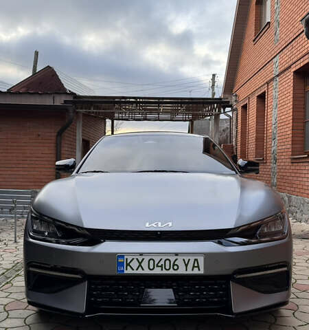 Серый Киа EV6, объемом двигателя 0 л и пробегом 23 тыс. км за 33000 $, фото 2 на Automoto.ua