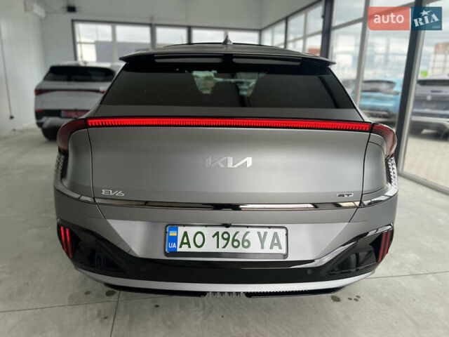 Серый Киа EV6, объемом двигателя 0 л и пробегом 3 тыс. км за 40000 $, фото 4 на Automoto.ua