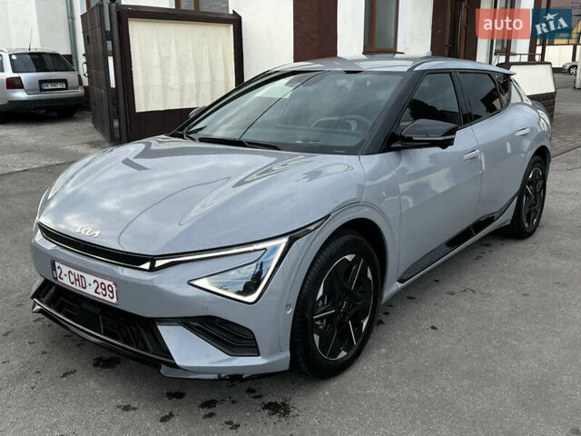 Серый Киа EV6, объемом двигателя 0 л и пробегом 1 тыс. км за 36900 $, фото 1 на Automoto.ua