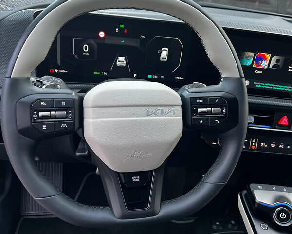 Сірий Кіа EV6, об'ємом двигуна 0 л та пробігом 1 тис. км за 38499 $, фото 61 на Automoto.ua