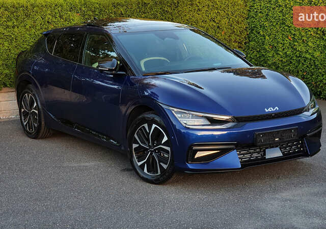 Синий Киа EV6, объемом двигателя 0 л и пробегом 9 тыс. км за 76704 $, фото 7 на Automoto.ua