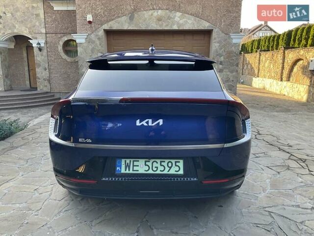 Синий Киа EV6, объемом двигателя 0 л и пробегом 87 тыс. км за 21499 $, фото 5 на Automoto.ua