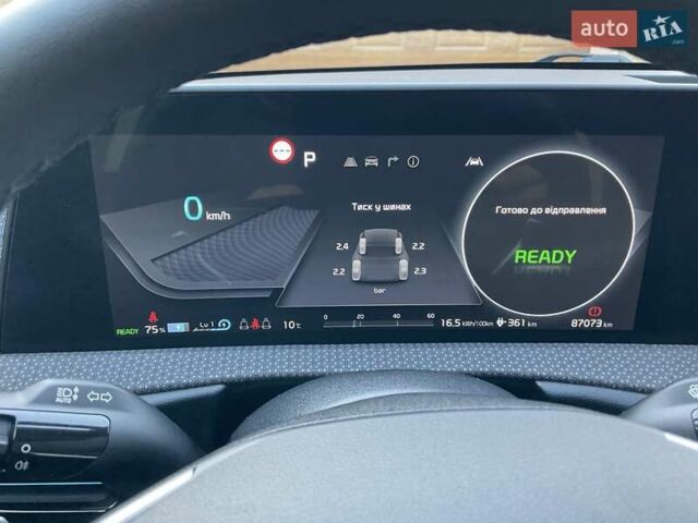 Синий Киа EV6, объемом двигателя 0 л и пробегом 87 тыс. км за 21499 $, фото 32 на Automoto.ua