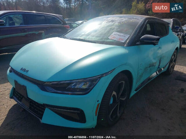 Синий Киа EV6, объемом двигателя 0 л и пробегом 46 тыс. км за 11000 $, фото 4 на Automoto.ua