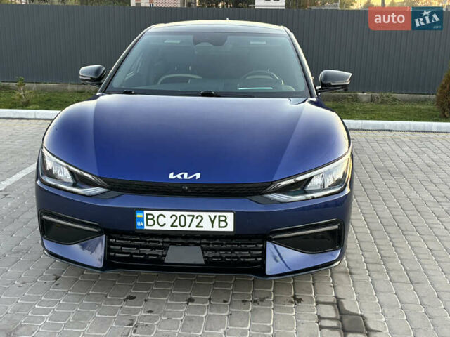 Синий Киа EV6, объемом двигателя 0 л и пробегом 24 тыс. км за 26300 $, фото 1 на Automoto.ua