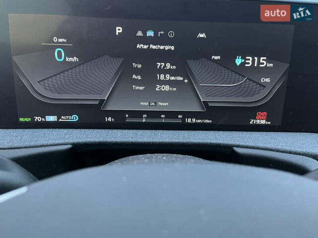 Синий Киа EV6, объемом двигателя 0 л и пробегом 26 тыс. км за 28500 $, фото 9 на Automoto.ua