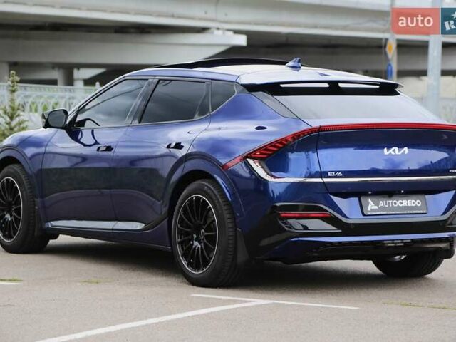 Синий Киа EV6, объемом двигателя 0 л и пробегом 44 тыс. км за 27600 $, фото 4 на Automoto.ua