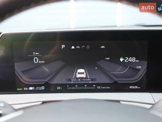 Синий Киа EV6, объемом двигателя 0 л и пробегом 44 тыс. км за 27600 $, фото 16 на Automoto.ua