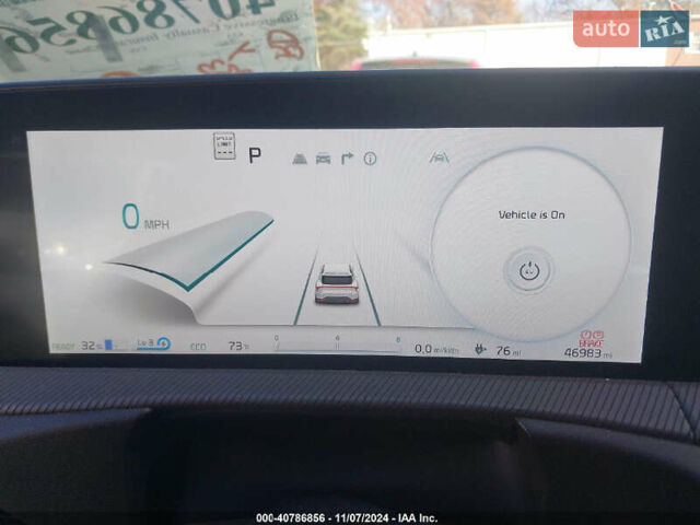Синий Киа EV6, объемом двигателя 0 л и пробегом 46 тыс. км за 11000 $, фото 8 на Automoto.ua