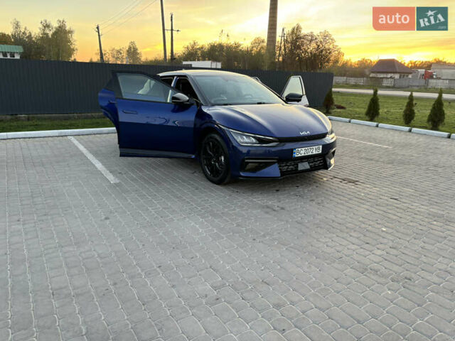 Синий Киа EV6, объемом двигателя 0 л и пробегом 24 тыс. км за 26300 $, фото 4 на Automoto.ua