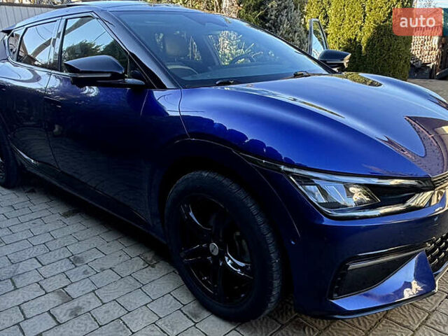 Синий Киа EV6, объемом двигателя 0 л и пробегом 24 тыс. км за 26300 $, фото 23 на Automoto.ua