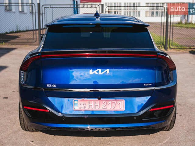 Синий Киа EV6, объемом двигателя 0 л и пробегом 63 тыс. км за 26500 $, фото 4 на Automoto.ua