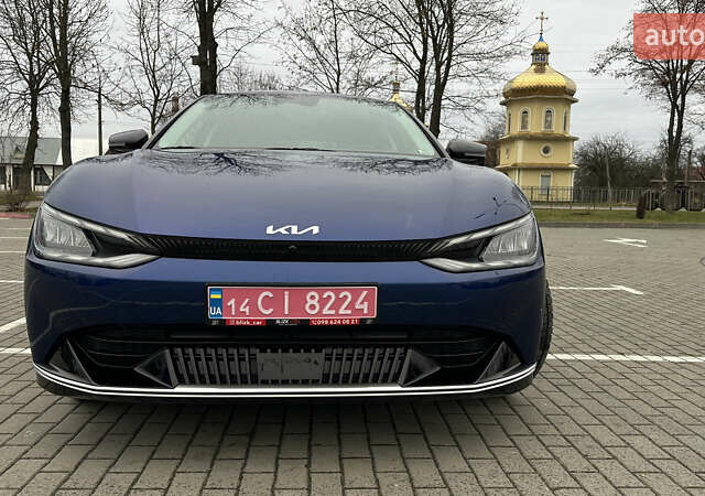 Синий Киа EV6, объемом двигателя 0 л и пробегом 29 тыс. км за 26900 $, фото 11 на Automoto.ua