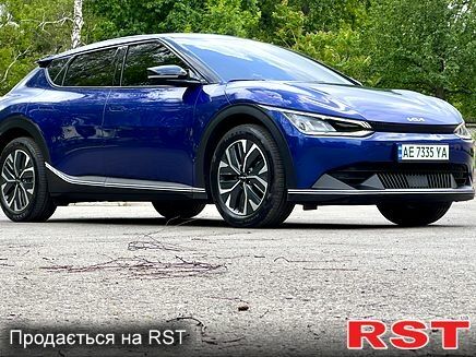 Синій Кіа EV6, об'ємом двигуна 0 л та пробігом 69 тис. км за 26500 $, фото 1 на Automoto.ua
