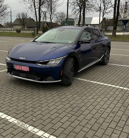 Синий Киа EV6, объемом двигателя 0 л и пробегом 29 тыс. км за 26900 $, фото 9 на Automoto.ua