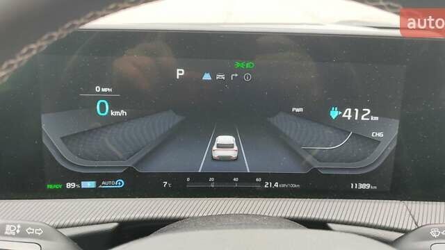 Синий Киа EV6, объемом двигателя 0 л и пробегом 11 тыс. км за 25999 $, фото 16 на Automoto.ua