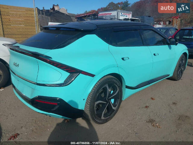 Синий Киа EV6, объемом двигателя 0 л и пробегом 46 тыс. км за 11000 $, фото 1 на Automoto.ua