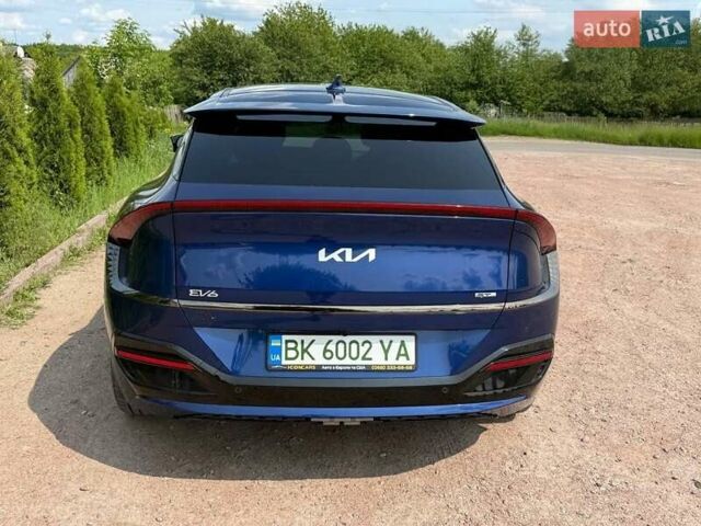 Синий Киа EV6, объемом двигателя 0 л и пробегом 7 тыс. км за 32500 $, фото 6 на Automoto.ua
