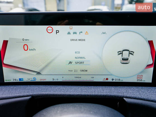 Синий Киа EV6, объемом двигателя 0 л и пробегом 1 тыс. км за 40000 $, фото 45 на Automoto.ua