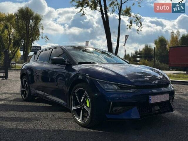 Синий Киа EV6, объемом двигателя 0 л и пробегом 1 тыс. км за 33500 $, фото 6 на Automoto.ua