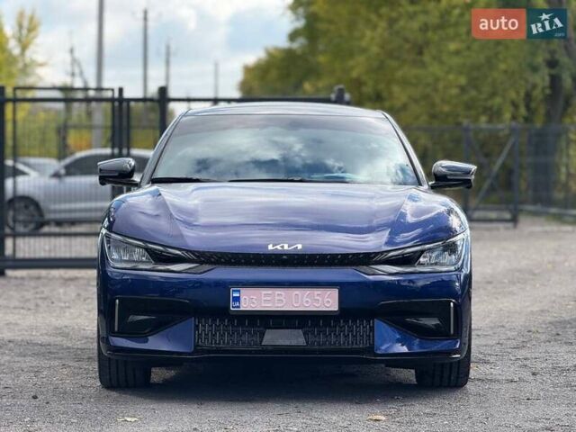 Синий Киа EV6, объемом двигателя 0 л и пробегом 1 тыс. км за 33500 $, фото 7 на Automoto.ua