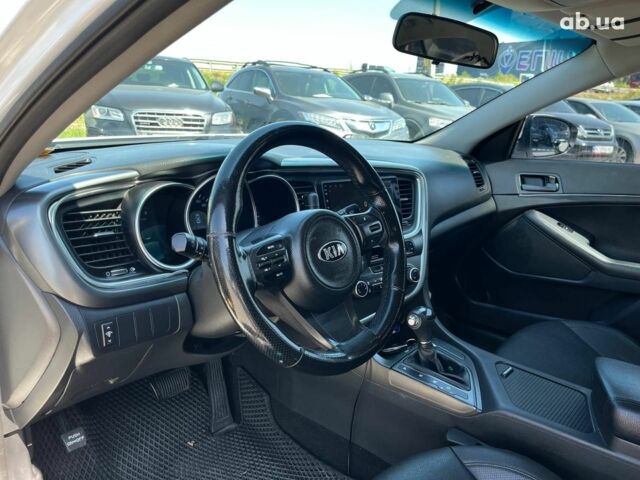 Белый Киа K5, объемом двигателя 2 л и пробегом 246 тыс. км за 10240 $, фото 13 на Automoto.ua