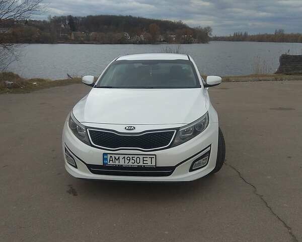 Білий Кіа K5, об'ємом двигуна 2 л та пробігом 195 тис. км за 10299 $, фото 12 на Automoto.ua