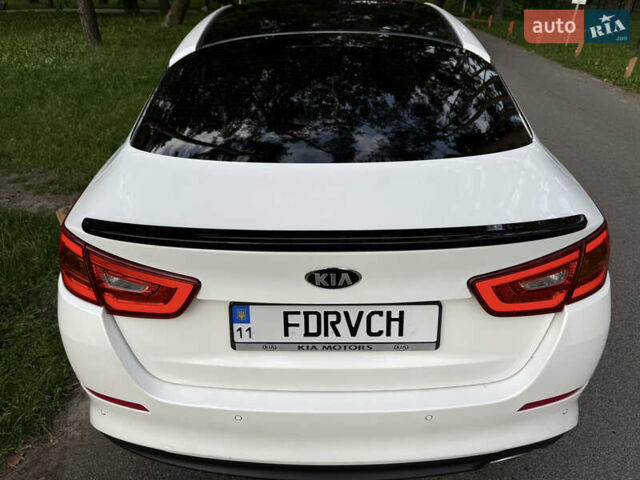 Белый Киа K5, объемом двигателя 2 л и пробегом 372 тыс. км за 8500 $, фото 18 на Automoto.ua