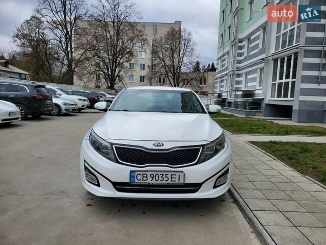 Белый Киа K5, объемом двигателя 2 л и пробегом 370 тыс. км за 8000 $, фото 13 на Automoto.ua