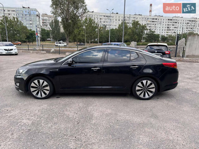 Черный Киа K5, объемом двигателя 2 л и пробегом 220 тыс. км за 7999 $, фото 3 на Automoto.ua