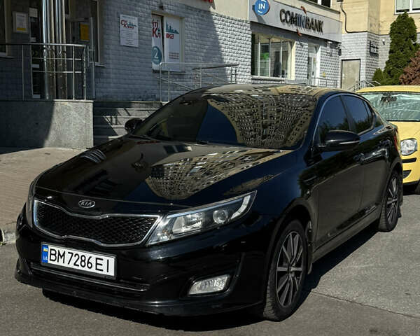 Черный Киа K5, объемом двигателя 2 л и пробегом 222 тыс. км за 9200 $, фото 2 на Automoto.ua