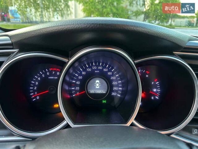 Черный Киа K5, объемом двигателя 2 л и пробегом 136 тыс. км за 8600 $, фото 10 на Automoto.ua
