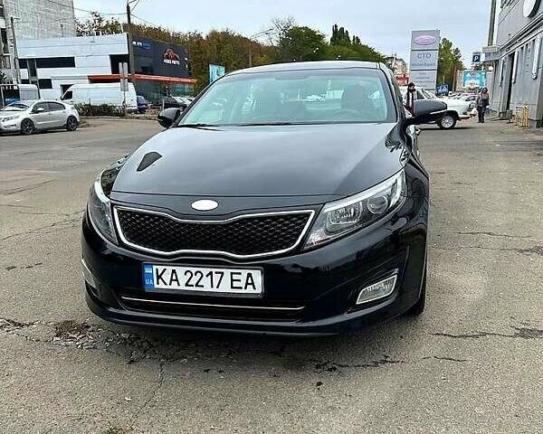 Черный Киа K5, объемом двигателя 2 л и пробегом 324 тыс. км за 9250 $, фото 3 на Automoto.ua