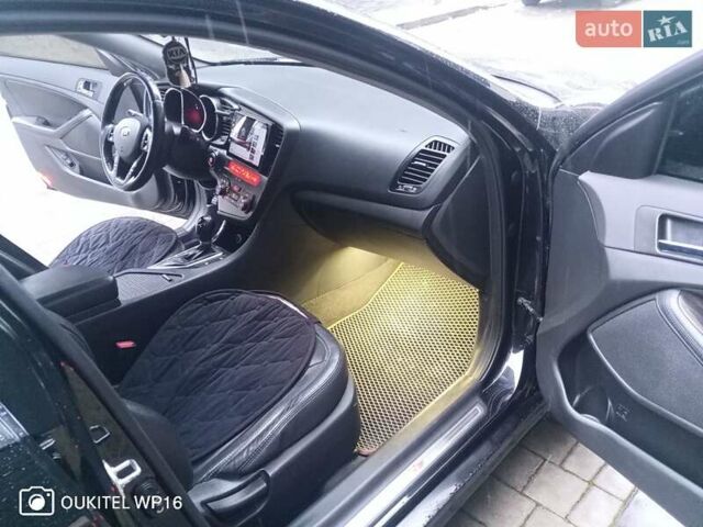 Черный Киа K5, объемом двигателя 2 л и пробегом 255 тыс. км за 9750 $, фото 13 на Automoto.ua