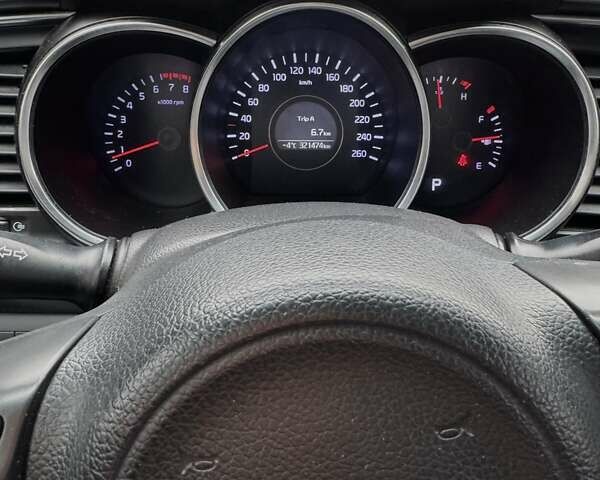 Черный Киа K5, объемом двигателя 2 л и пробегом 321 тыс. км за 8100 $, фото 11 на Automoto.ua