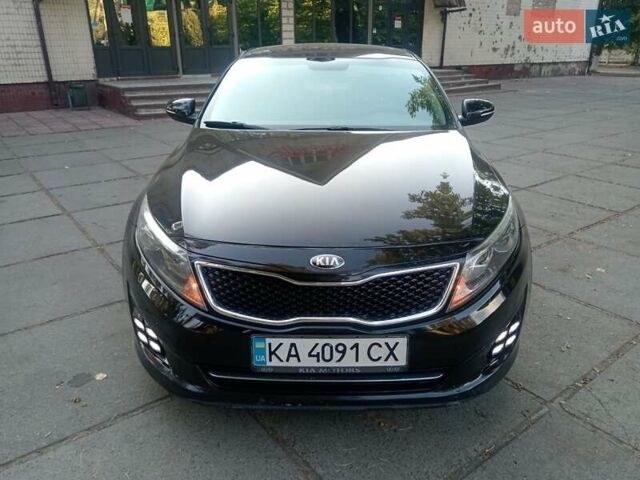 Черный Киа K5, объемом двигателя 2 л и пробегом 287 тыс. км за 7700 $, фото 1 на Automoto.ua