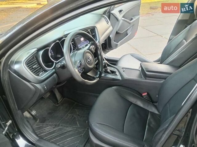 Черный Киа K5, объемом двигателя 2 л и пробегом 287 тыс. км за 7700 $, фото 10 на Automoto.ua