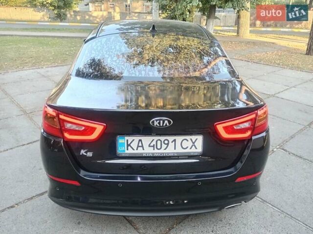 Черный Киа K5, объемом двигателя 2 л и пробегом 287 тыс. км за 7700 $, фото 7 на Automoto.ua