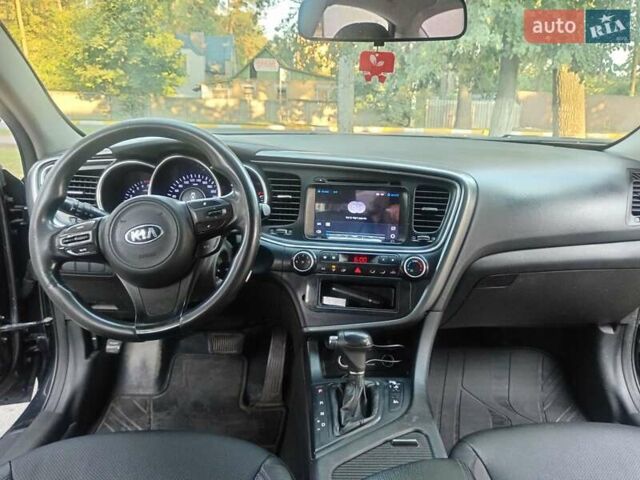 Черный Киа K5, объемом двигателя 2 л и пробегом 287 тыс. км за 7700 $, фото 9 на Automoto.ua