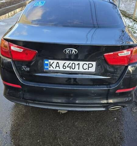 Черный Киа K5, объемом двигателя 2 л и пробегом 440 тыс. км за 8900 $, фото 1 на Automoto.ua