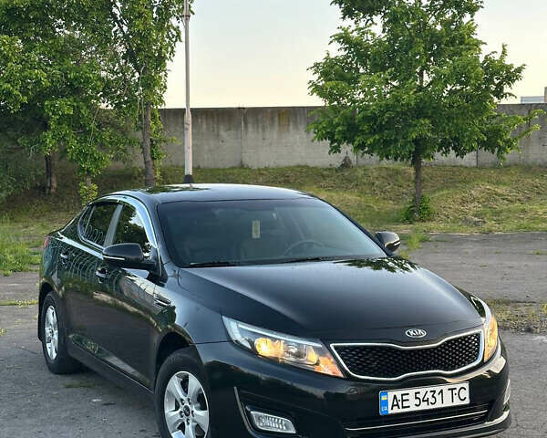 Черный Киа K5, объемом двигателя 2 л и пробегом 136 тыс. км за 8600 $, фото 4 на Automoto.ua